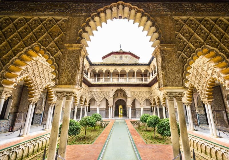 Islamic Heritage: Alcazar Palace, Seville, Andalusia