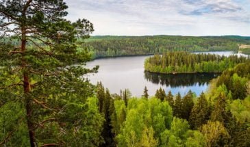 Lake Aulanko, Lakeland Saimaa, Finland by Teemu Tretjakov & Visit-Finland