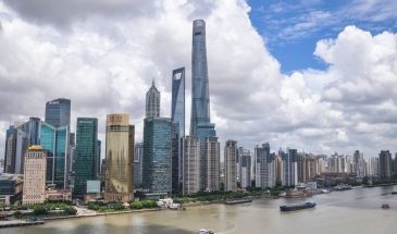 Pudong side towers, Shanghai, China