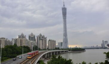 Zhujiang Pearl River Tower, Guangzhou, China