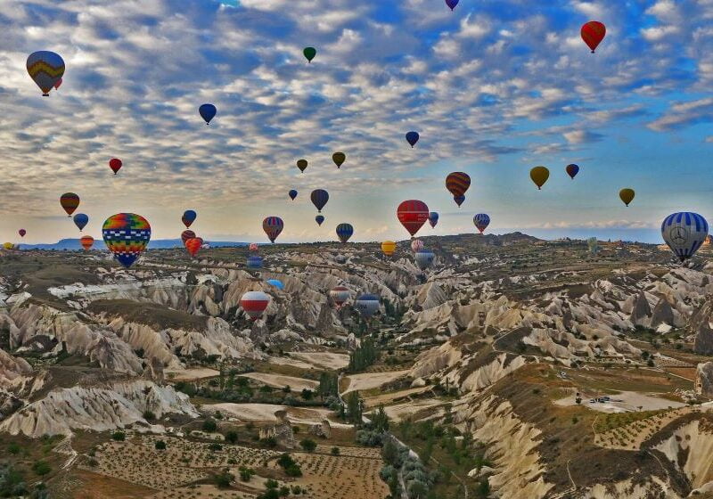 Hot air balloon, Cappadocia, Turkey
