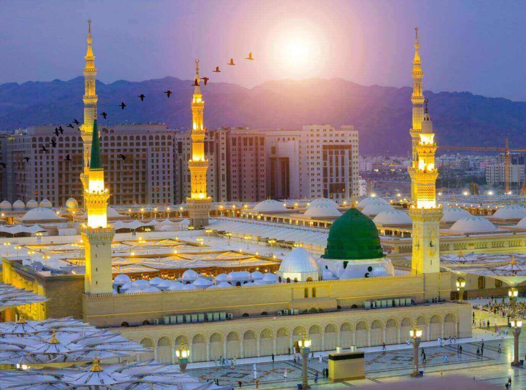Almasjid An Nabawi Prophet´s Mosque Madinah Saudi Arabia