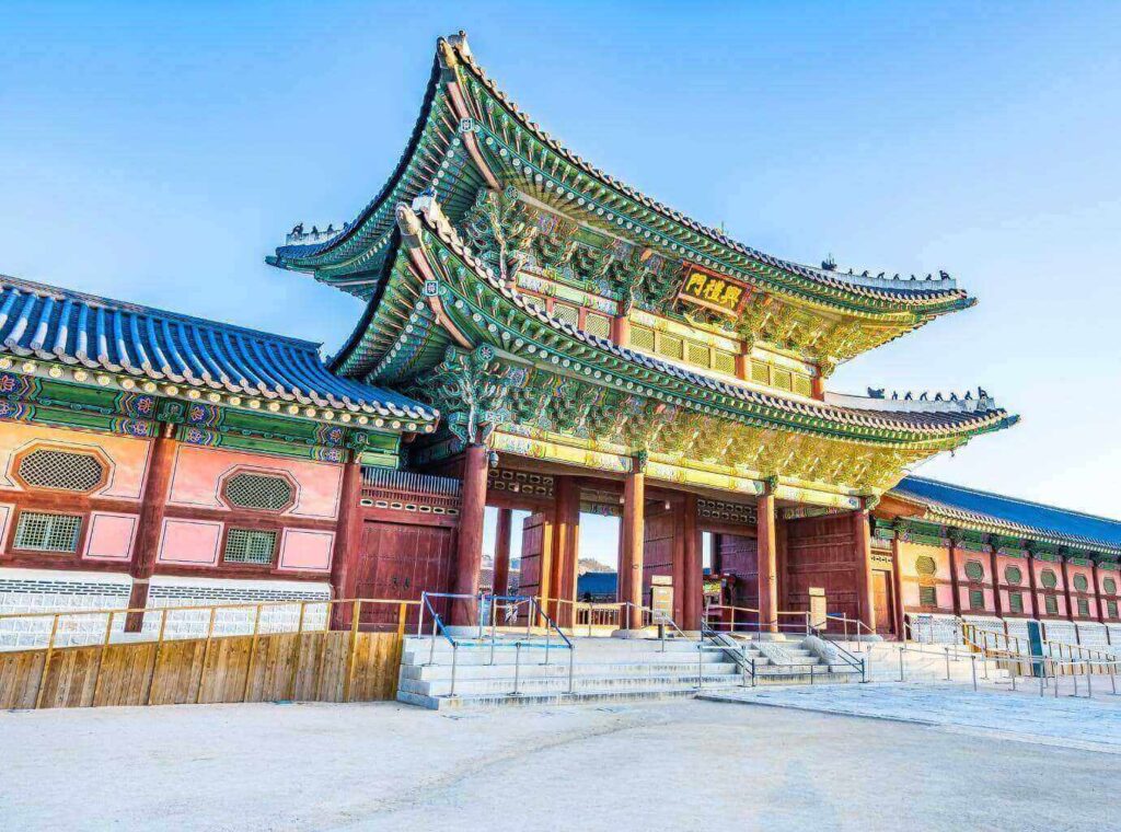 Gyeongbokgung palace Seoul South Korea