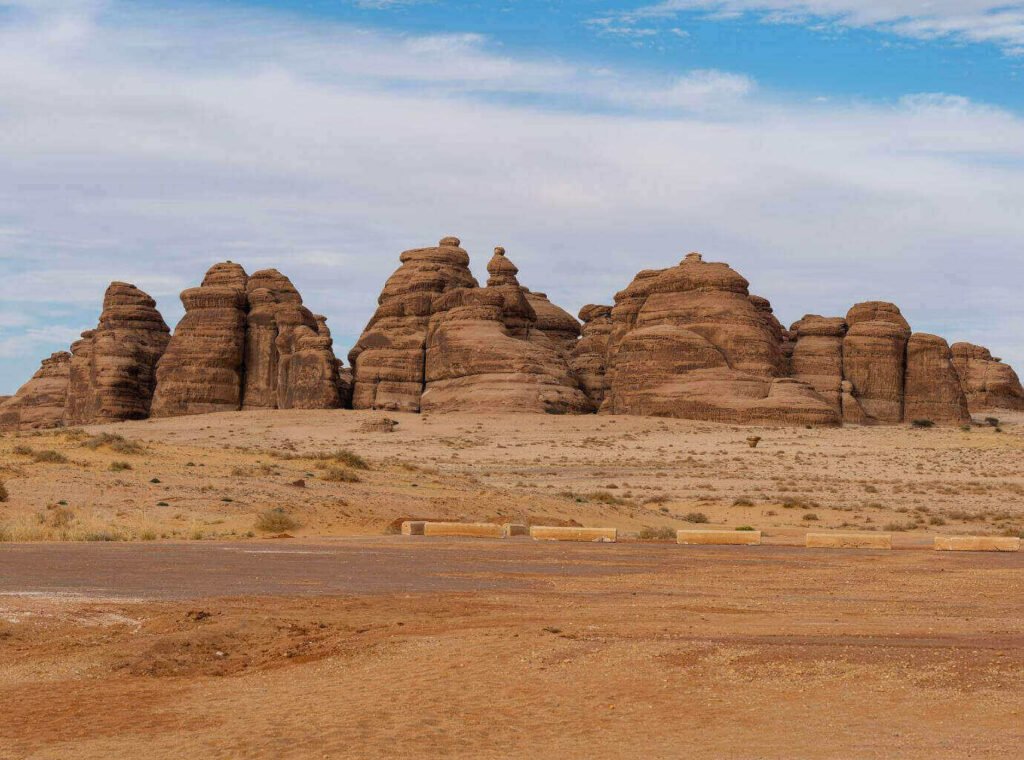 Madain Saleh Hegra archaeological site Al Ula Saudi Arabia