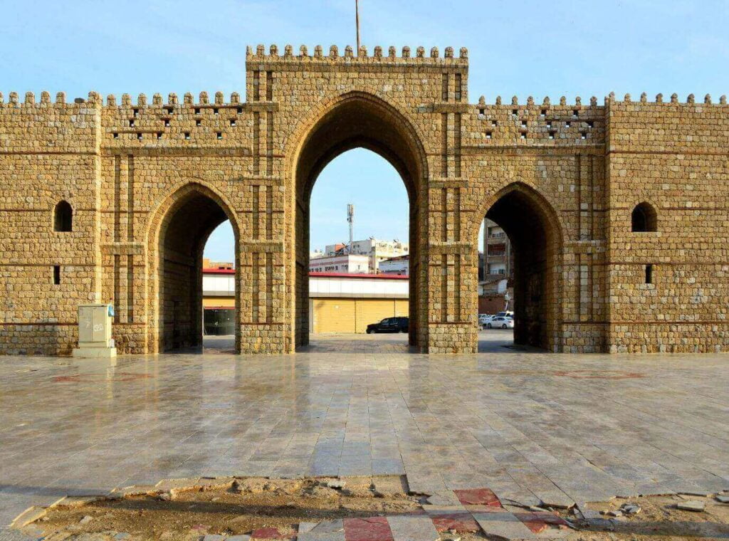 Mecca Makkah gate old city Jeddah Saudi Arabia