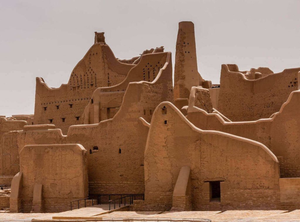 Salwa Palace UNESCO World Heritage site Diriyah Saudi Arabia