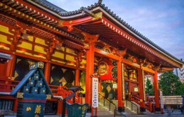 Senso-Ji Temple at Sunset Tokyo | Dintravel® Senso-Ji Temple at Sunset Tokyo