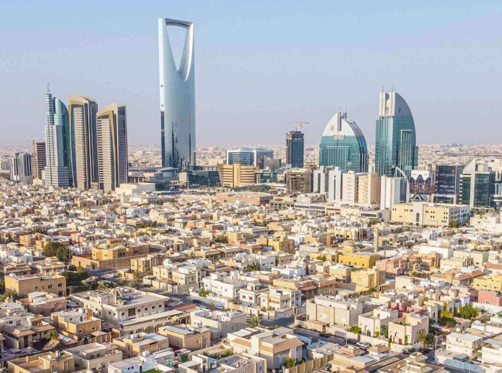 The Kingdom Center Building Riyadh Saudi Arabia
