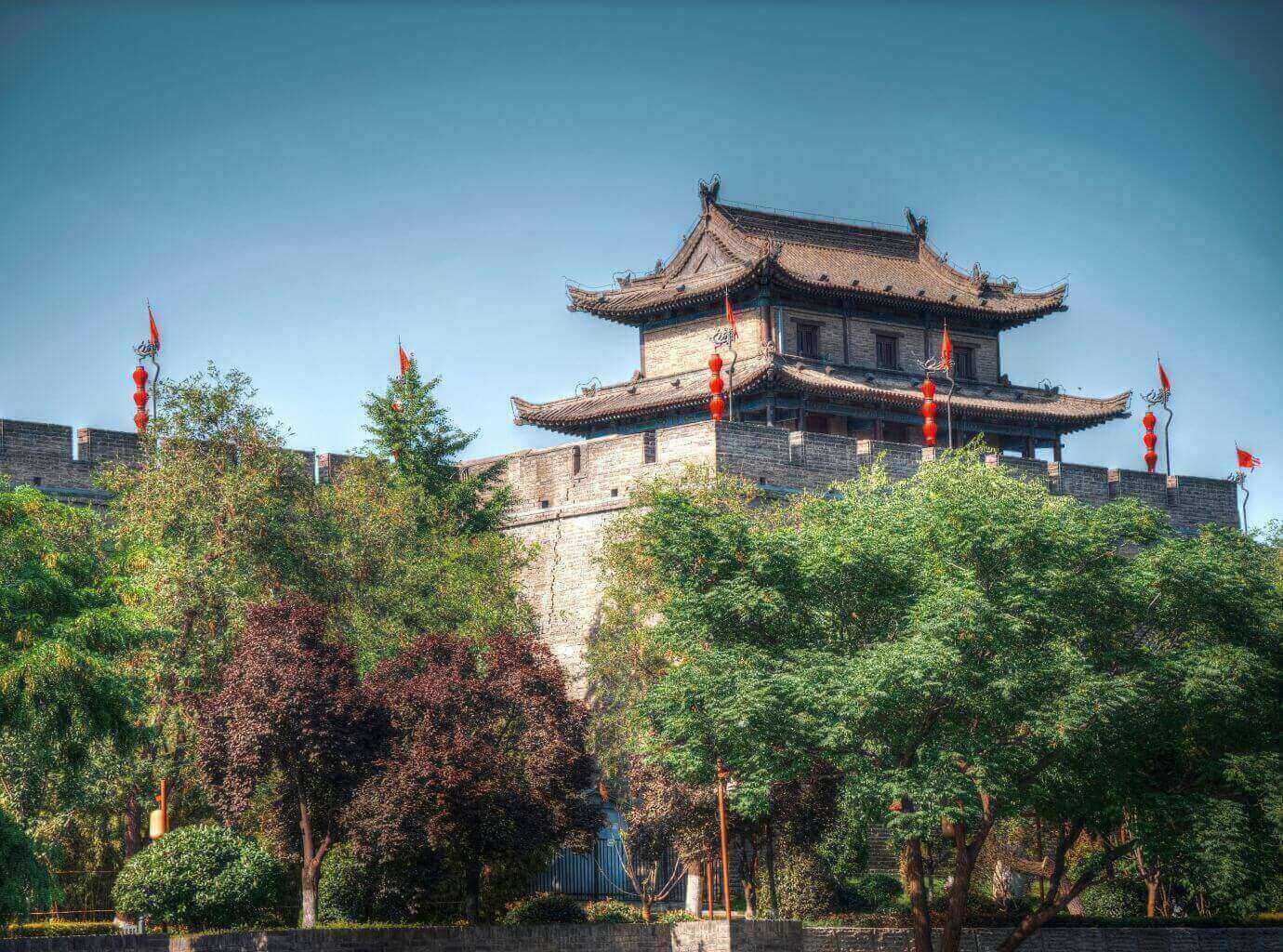 City Wall Xian China