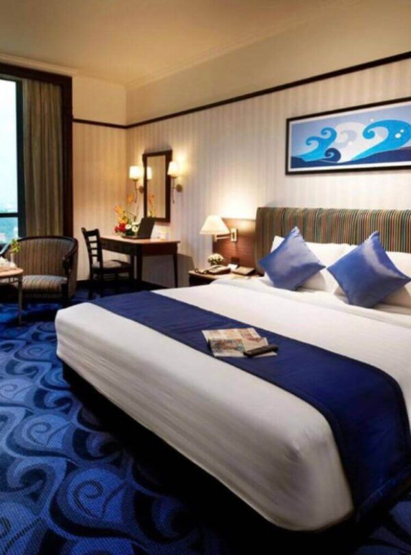 Luxury hotel room